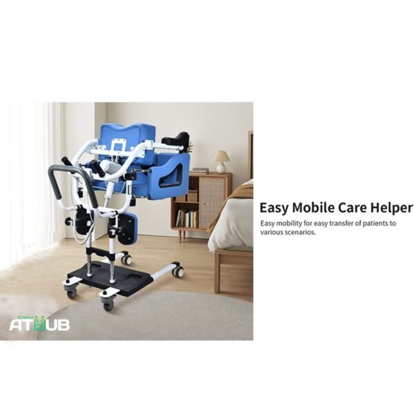 Powered Patient Lifter with Armrest Seat - Image 2