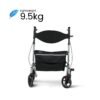 Lightweight Heavy Duty Rollator/Walker