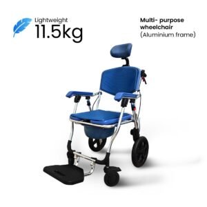 Foldable Wheelchair Commode