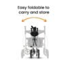 Lightweight Heavy Duty Rollator/Walker - Image 11