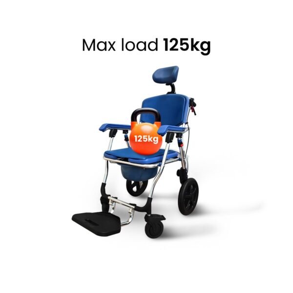 Foldable Wheelchair Commode - Image 11