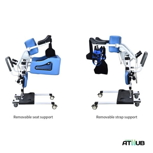 Powered Patient Lifter with Armrest Seat - Image 3