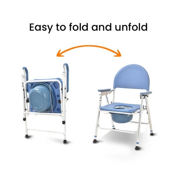 Foldable Commode Chair - Image 2