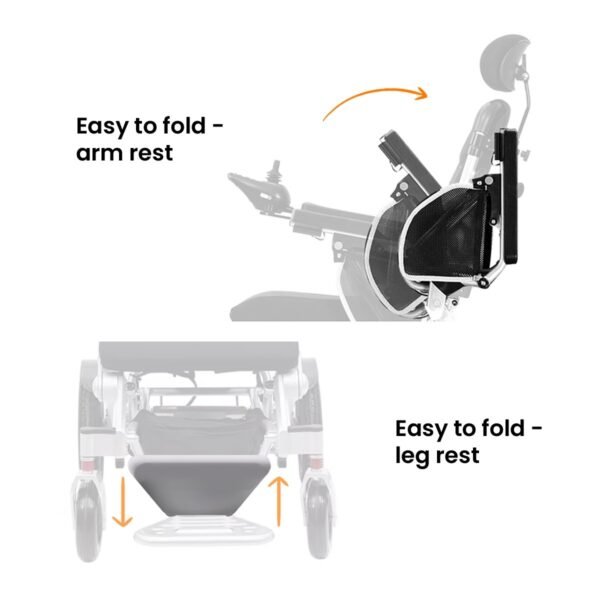 Fully Automatic Reclining Power Wheelchair - Image 3