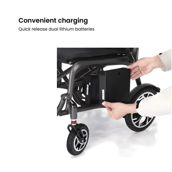 Lightweight Carbon Fibre Power Wheelchair - Image 4