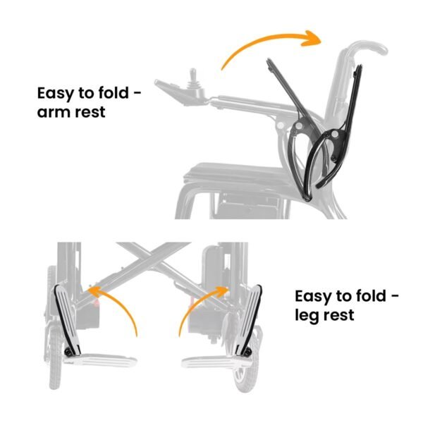 Lightweight Carbon Fibre Power Wheelchair - Image 6