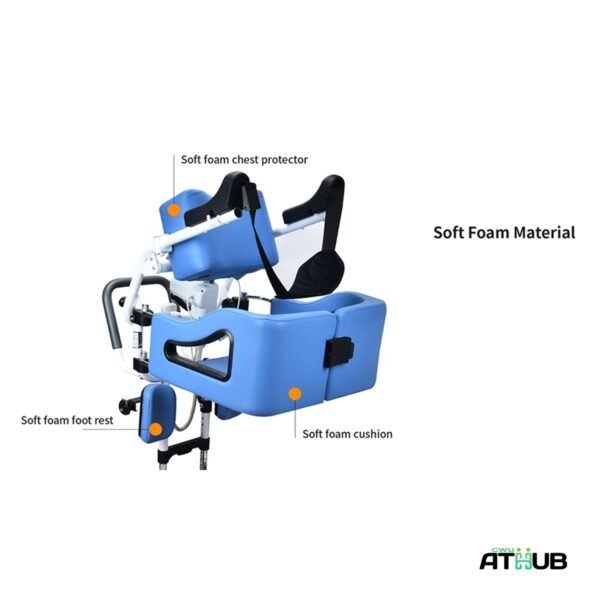 Powered Patient Lifter with Armrest Seat - Image 7