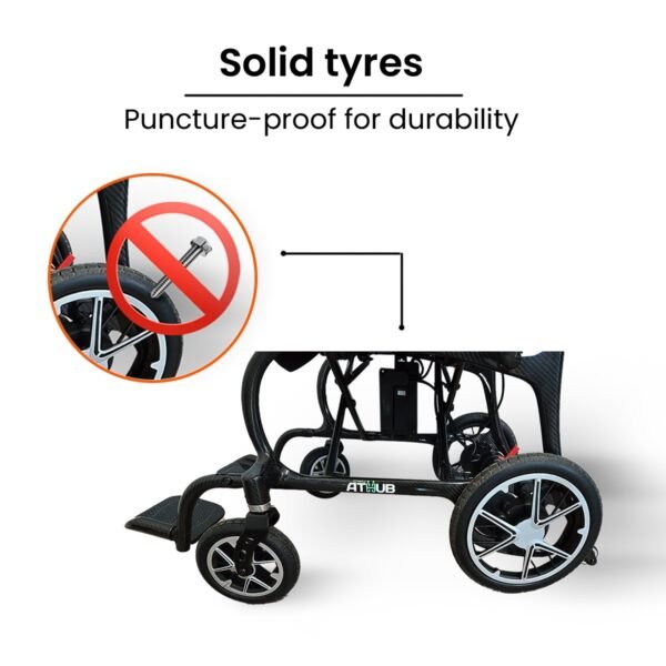 Lightweight Carbon Fibre Power Wheelchair - Image 9
