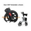 Lightweight Heavy Duty Rollator/Walker - Image 9