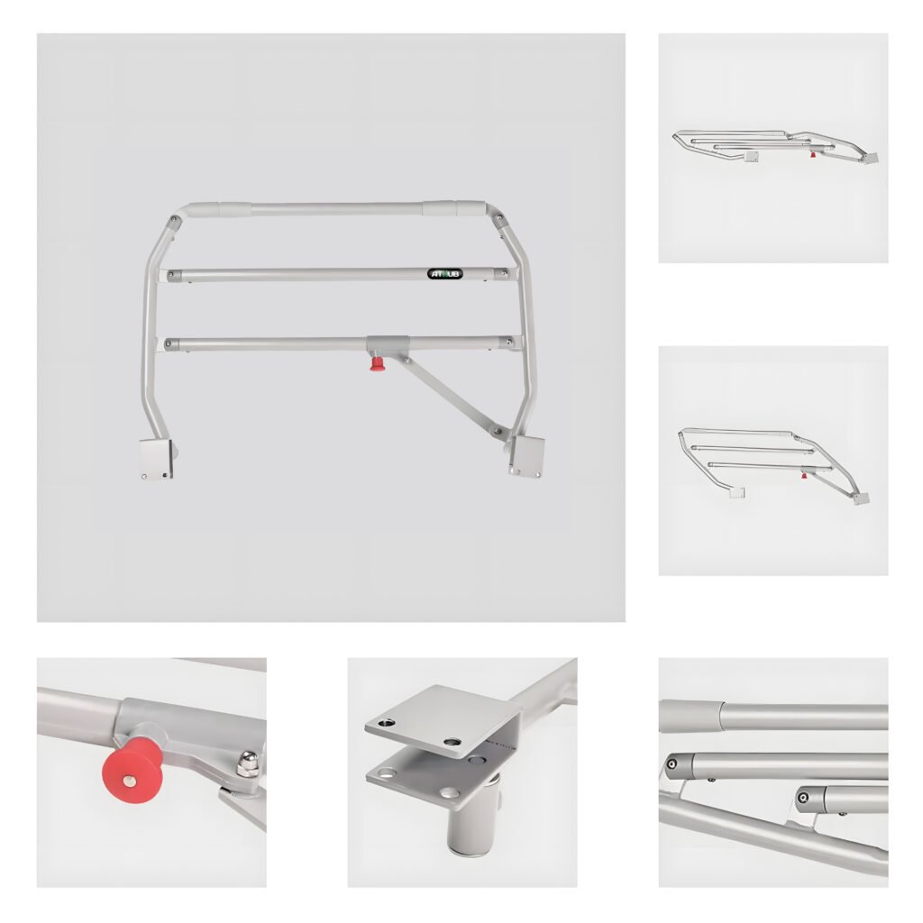 Buy Foldable Steel Bed Side Rails | AssistiveTechHub