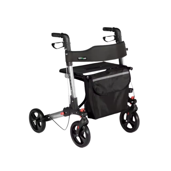 Lightweight Double Folding Rollator/Walker - Image 3