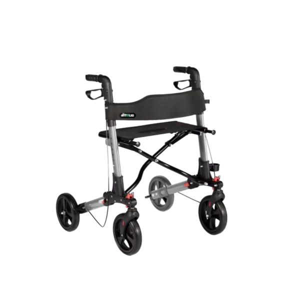 Lightweight Double Folding Rollator/Walker - Image 2