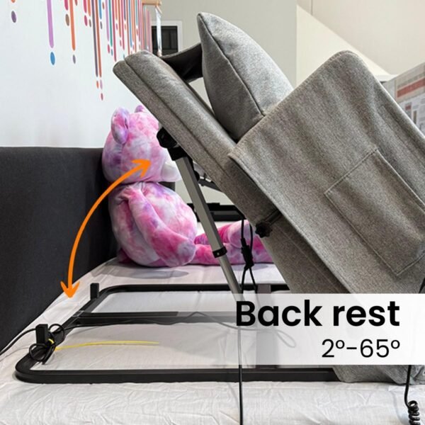 Portable Power Backrest With Side Rails - Image 2