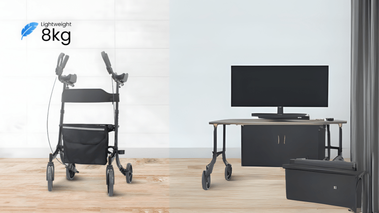 Top 3 Upright Rollator Walkers for Maximum Stability & Comfort
