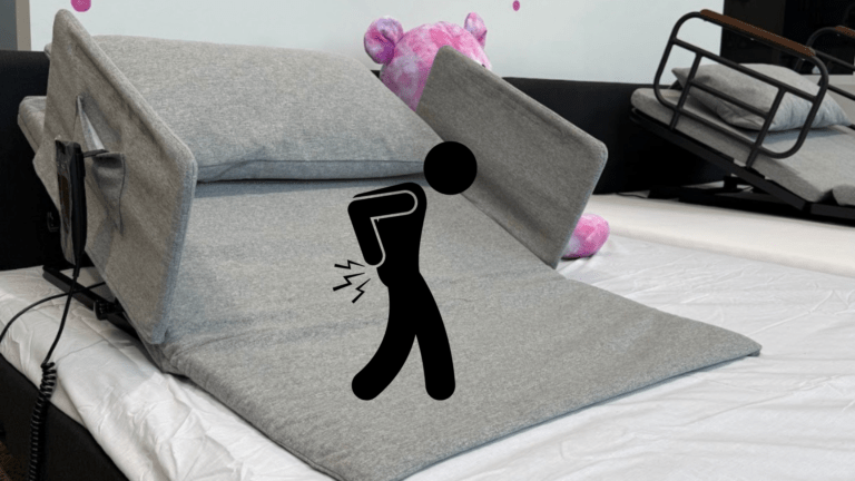 Make Every Morning Easier With This Powered Backrest That Prevents Slipping and Strain