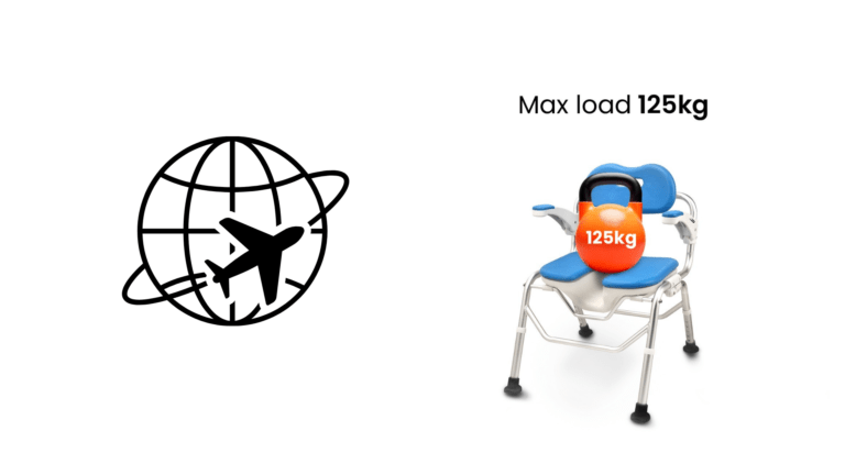 Travel-Friendly Foldable Shower Chairs