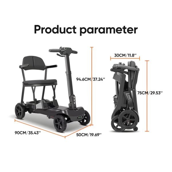 Lightweight Foldable Mobility Scooter - Image 10