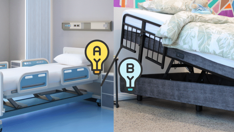 Hospital Beds vs. Home Care Beds: What’s the Difference?