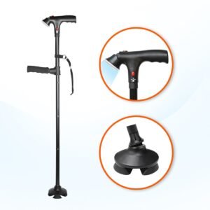 Walking Cane with LED and Alarm