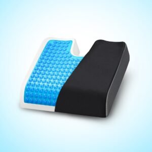 CoolRelief Gel Memory Foam Seat Cushion
