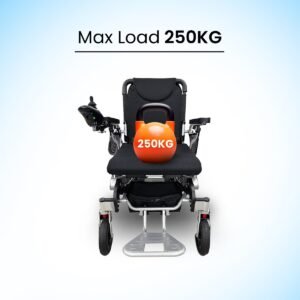 TitanForce Foldable Bariatric Power Wheelchair