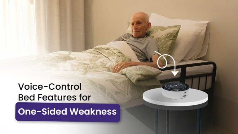 People with Hemiplegia: Using Voice Commands Instead of Remotes for Bed Adjustments