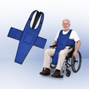 Wheelchair Posture Support Harness – Adjustable Upright Positioning Vest for Adults & Seniors